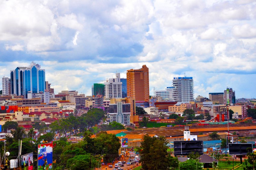 A view of Kampala via adonaiguesthouses.com